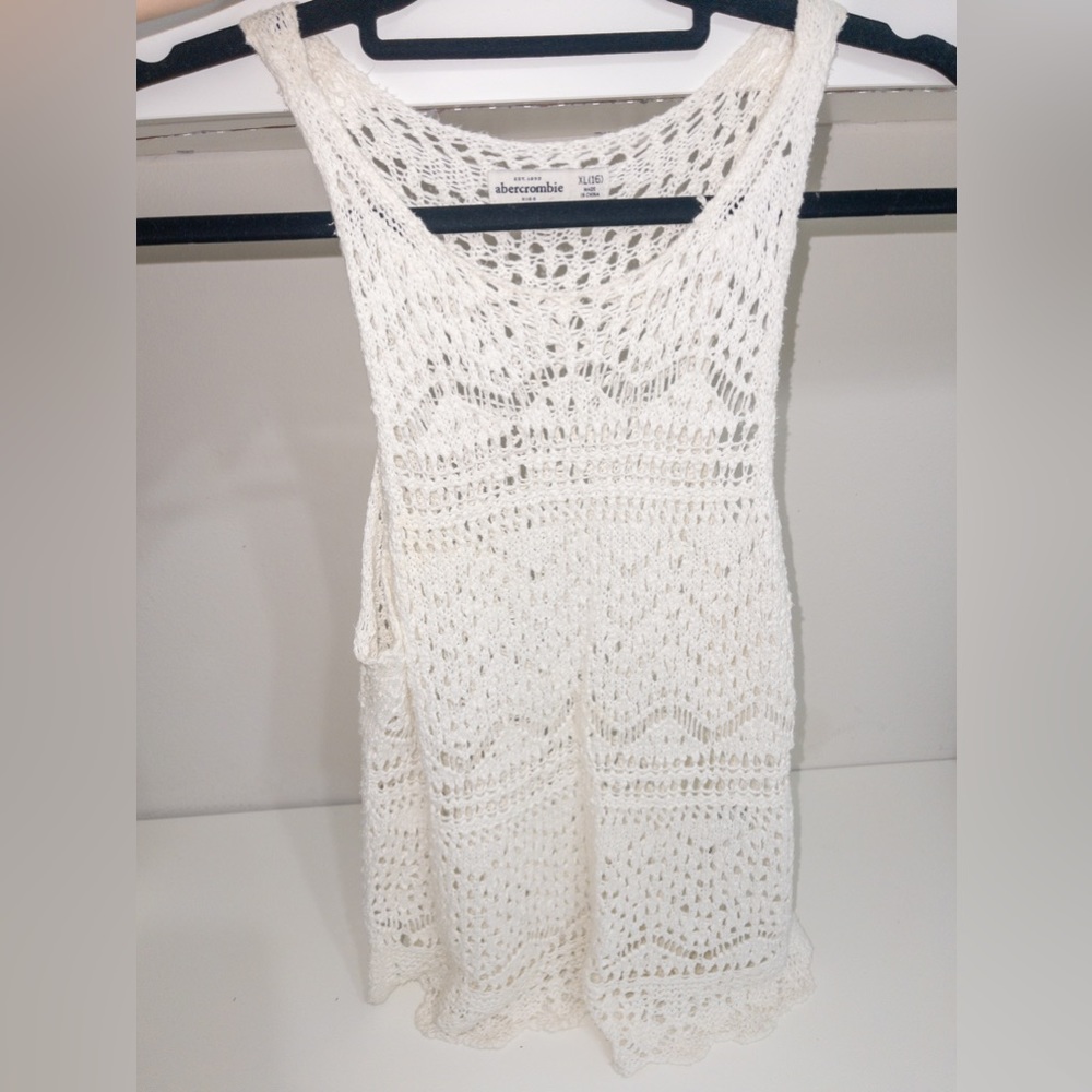 Abercrombie & Fitch Kids Crochet Swim Suit Cover